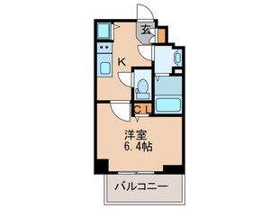 プレサンス南森町ライズ（901）の物件間取画像